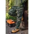 Pantaloni da lavoro con pettorina, tuta, mimetica, modello Camo, taglia M/50, NEO