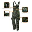 Pantaloni da lavoro con pettorina, tuta, mimetica, modello Camo, taglia M/50, NEO
