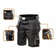 Pantaloni scurti de lucru, model HD, marime LD/54, NEO