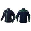 Polarfleecejacke, Premium, blau/grün, NEO