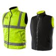 Arbeitsweste mit beidseitiger Reflektion gelb/schwarz, Nr. XXL/58, Neo Tools, 81-520-XXL