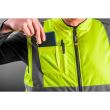 Arbeitsweste mit beidseitiger Reflektion gelb/schwarz, Nr. XXL/58, Neo Tools, 81-520-XXL