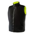 Arbeitsweste mit beidseitiger Reflektion gelb/schwarz, Nr. XXL/58, Neo Tools, 81-520-XXL