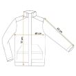 Chaqueta de trabajo con capucha, aislamiento Oxford, modelo Warm, talla L/52, NEO