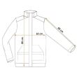 Chaqueta de trabajo, tejido Oxford, impermeable, amarillo, modelo Visibility, talla M/50, NEO