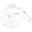 Arbeitsjacke, reflektierend, Fleece, gelb, Visibility-Modell, Größe S/48, NEO