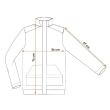 Slim-Fit-Arbeitsjacke, reflektierend, gelb, Sichtbarkeitsmodell, Größe L/52, NEO