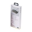 Incarcator Wireless Baseus Simple 2 in 1 Transparent Black