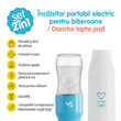 2in1 set Portable electric heater for baby bottles and EASYCARE BABY powdered milk dispenser
