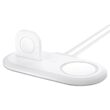 Magfit Duo-Unterstützung, kompatibel mit MagSafe Apple Charger und Apple Watch Charger Spigen White