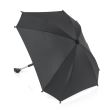 Verstelbare parasol met UV 50+ zonwering, voor kinderwagens, zwart, Reer ShineSafe Zwart 84151