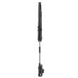 Verstelbare parasol met UV 50+ zonwering, voor kinderwagens, zwart, Reer ShineSafe Zwart 84151
