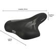 Sella con gel da donna, Trekking, 25 x 18 x 9 cm, Selle Royal