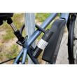 Antifurto bicicletta con supporto, Fischer, 19,5 cm, 16 mm