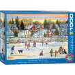 Puzzel Eurographics - Avondschaatsen, 1000 stukjes