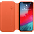 Original iPhone X / XS Apple Leder Folio Sunset Hülle