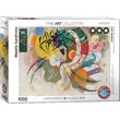 Puzzel Eurographics - Vassily Kandinsky: Dominante Curve, 1000 stukjes