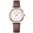 Women's watch Wenger 01.1731.106 Metropolitan, 38mm, 10ATM, Gold