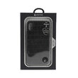 Custodia Occa Skin II Marrone per iPhone X / XS (pelle naturale, texture coccodrillo, bordi flessibili)