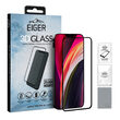 Folie iPhone 12 / 12 Pro Eiger 3D gebogenes Glas klar schwarz