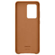 Original Samsung Galaxy S20 Ultra Leather Cover Brown