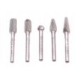 Frezen voor metaal, set van 5 stuks