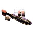 Uno spazzolino Gold placcato oro 24K, 3 ricariche, Rosa, made in Italy, Edizione Limitata