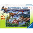 Puzzle Ravensburger - Dinozauri, 35 piese