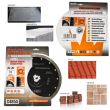 Disco diamantato turbo sottile, piastre in ceramica, taglio a secco e a umido, 200 mm/25,4 mm, Esclusiva Richmann
