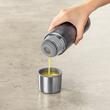 Bottiglia thermos sottovuoto in acciaio inossidabile ColourCup, 450 ml, grigia, Reer 90521