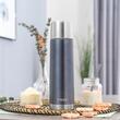 Bottiglia thermos sottovuoto in acciaio inossidabile ColourCup, 450 ml, grigia, Reer 90521