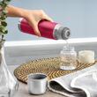 ColourCup Vakuum-Edelstahl-Thermosflasche, 450 ml, rot, Reer 90524