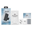 Folie iPhone 11 Pro / XS / X Eiger Glass 3D Edge to Edge Clear Black (0,33 mm, 9H, perfekte Passform, gebogen