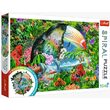 Puzzle 1000 pezzi - Puzzle a Spirale - Animali Tropicali
