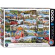 Puzzle Eurographics - Globetrotter Regno Unito, 1000 pezzi