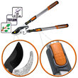 Cesoia per rami, tipo bypass, Teflon, acciaio SK5, manico telescopico 70-88 cm, Richmann Exclusive