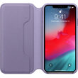 Original iPhone XS Max Apple Leather Folio Case Lilac
