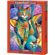 Puzzle Castorland - Feline Fiesta, 1500 Teile