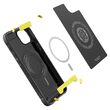 iPhone 14 Plus Hülle Spigen Rugged Armor MagSafe Mattschwarz