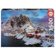 Puzzle Educa - Îles Lofoten. Norvège, 1500 pièces, colle incluse