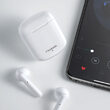 Auriculares Bluetooth True Wireless Mcdodo Teana Series TWS con estuche de carga blanco
