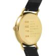 Ceas unisex, DuFa DF-9020-03 Gropius, 38mm, 3ATM, Auriu