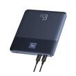 Baseus Blade externer Akku 12000mAh, 65W, 2x Typ-C, Digitalanzeige, USB-C-Kabel, Blau
