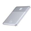 Baseus Blade externer Akku 12000mAh, 65W, 2x Typ-C, Digitalanzeige, USB-C-Kabel, Silber
