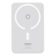 Baseus External battery MagPro Magnetic 5000mAh, 20W, MagSafe, USB-C, Type-C cable, 3A, 30cm, White