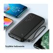 Usams Externer Akku US-CD151 Schnellladegerät, 10000 mAh, PD3.0 +QC3.0, Schwarz