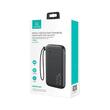 Usams Externer Akku US-CD151 Schnellladegerät, 10000 mAh, PD3.0 +QC3.0, Schwarz