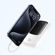 Baseus External battery QPow Pro+ 10000mAh, 22.5W, Lightning, 2xType-C, USB, USB-C cable, White