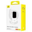 Baseus External battery QPow Pro+ 10000mAh, 22.5W, Lightning, 2xType-C, USB, USB-C cable, White