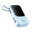 Baseus External battery QPow Pro+ 10000mAh, 22.5W, Lightning, 2xType-C, USB, USB-C cable, Blue